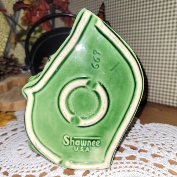 SHAWNEE no. 669 - Vintage Mid-century Ceramic Planter - Deer & Fawn - Picture 7 of 7